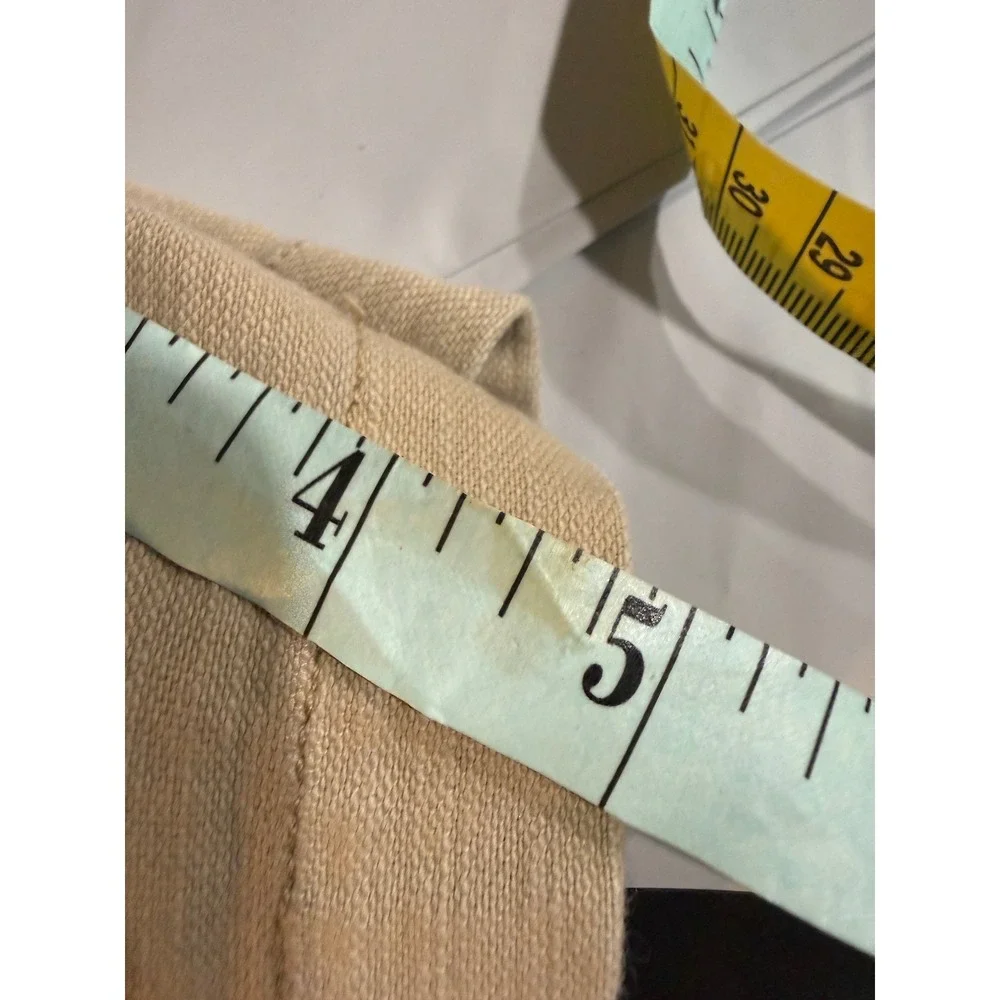 Faherty Brand Women Tan Cotton Stretch Utility Cinch‎ Back Shorts Size 32